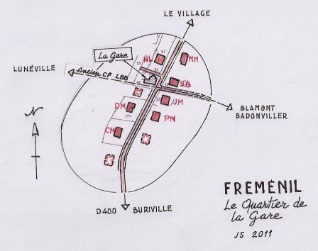 Plan quartier de la Gare