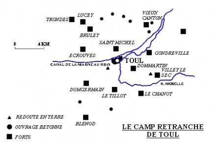 Fort Tillot - Plan de situation